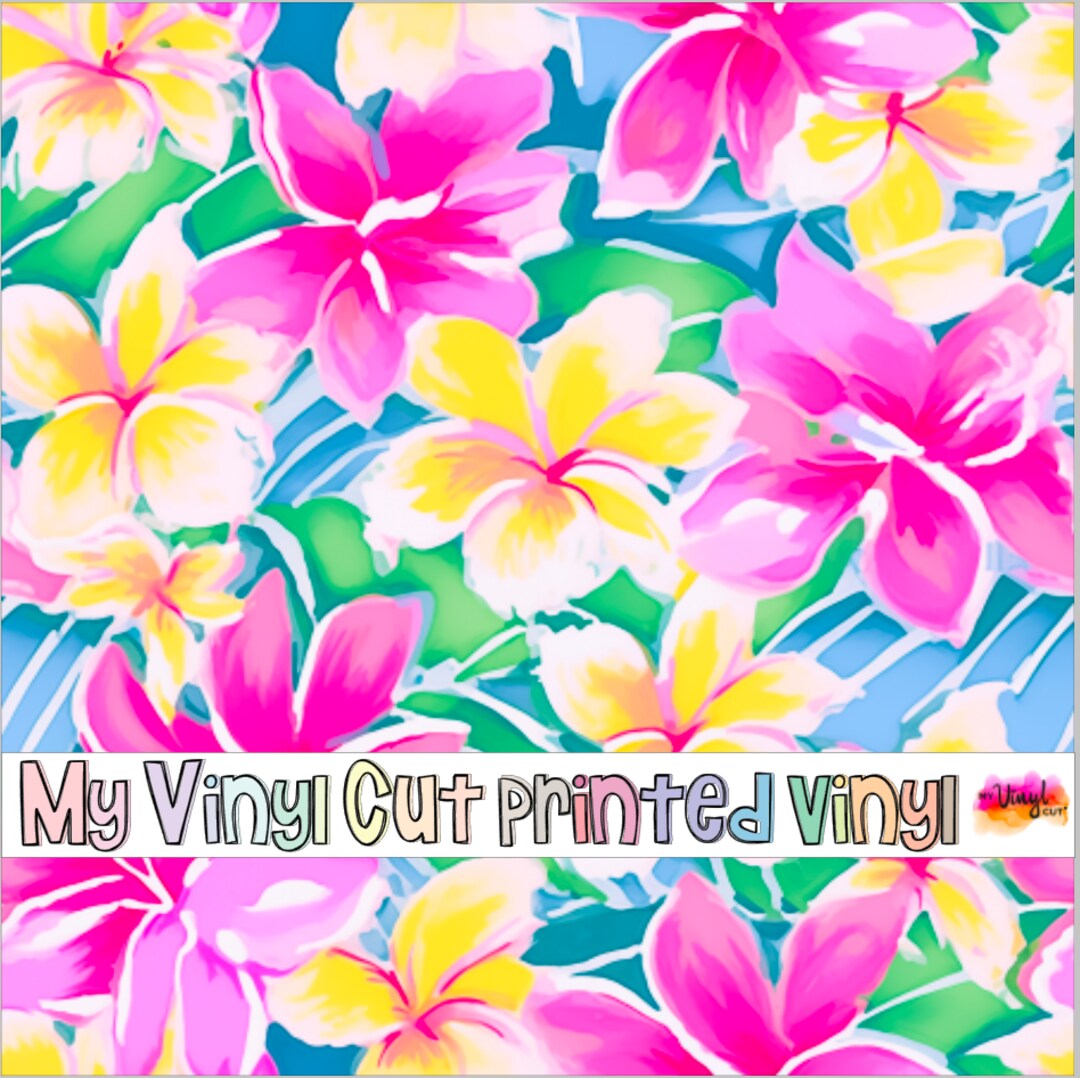 Sweet Preppy Floral Vinyl Sweet Preppy Floral Vinyl